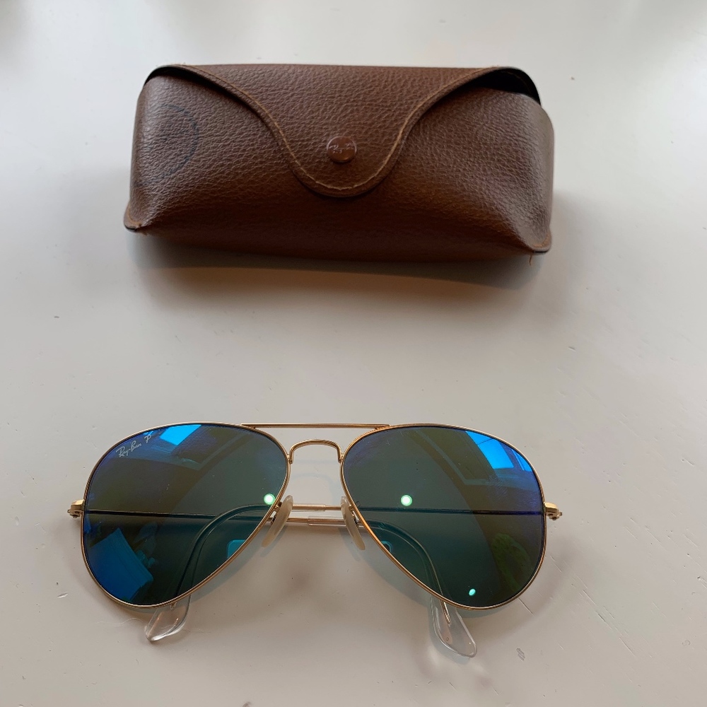 RAY-BAN Aviator Flash Lenses (Blue)